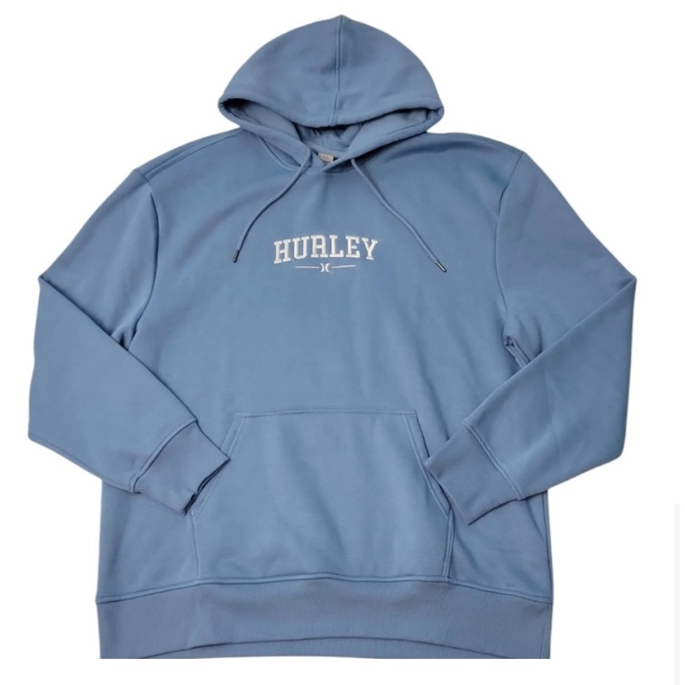 - Men’s Hurley sweatshirt blue sweatshirt size medium blue color new